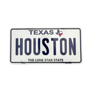 One unit of Texas - Houston - The Lone Start State License Plate