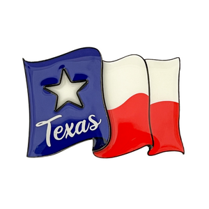 One unit of Texas Flag 3D Magnet
