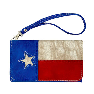 Texas Flag Phone Wallet