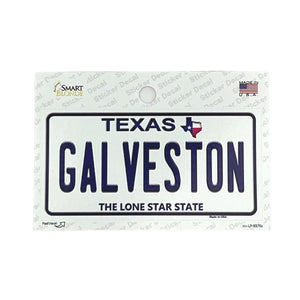 One unit of Texas Galveston Sticker Decal - 1 pc