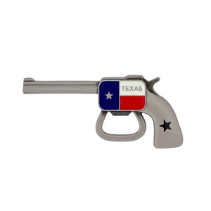 Texas Gun Magnet with Bottle Opener