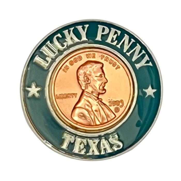 Texas Lucky Penny Magnet