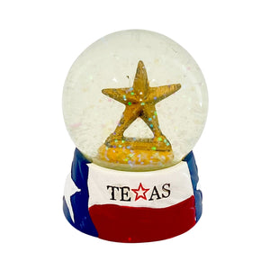 Texas Star Water Globe