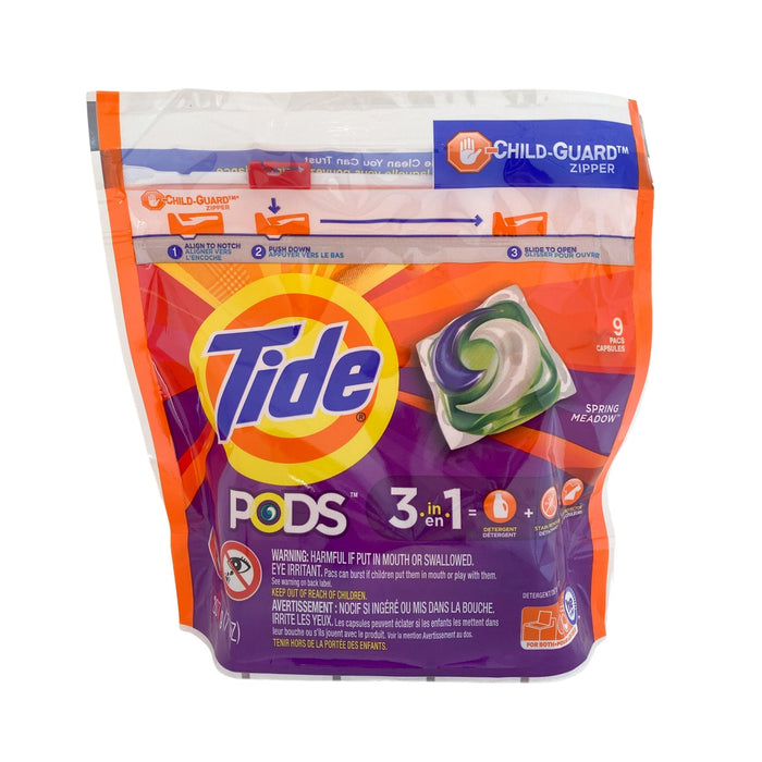 Tide Pods Spring Meadow 9 Pacs 7 oz