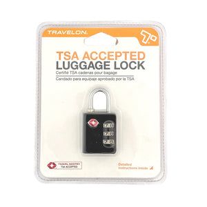 Travelon 3-Dial Luggage Lock - Black