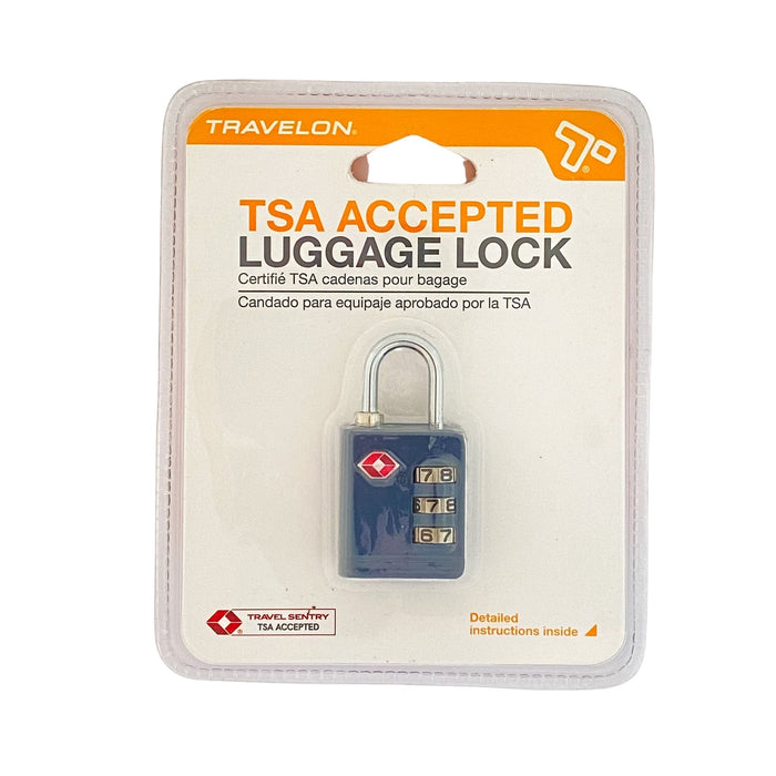 Travelon 3-Dial Luggage Lock - Gray