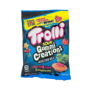 One unit of Trolli Sour Martian Mix Gummi Candy 4.25 oz