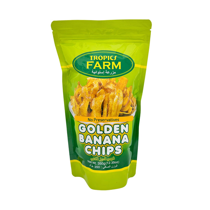 Tropic Farm Golden Banana Chips 12.35 oz