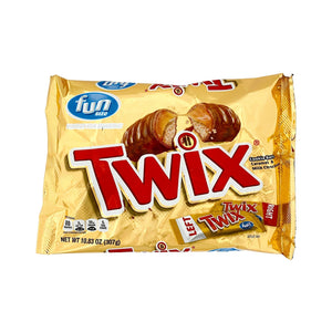 One bag of Twix Milk Chocolate Fun Size 10.83 oz