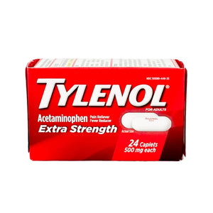 Tylenol Acetaminophen Extra Strength 24 caplets