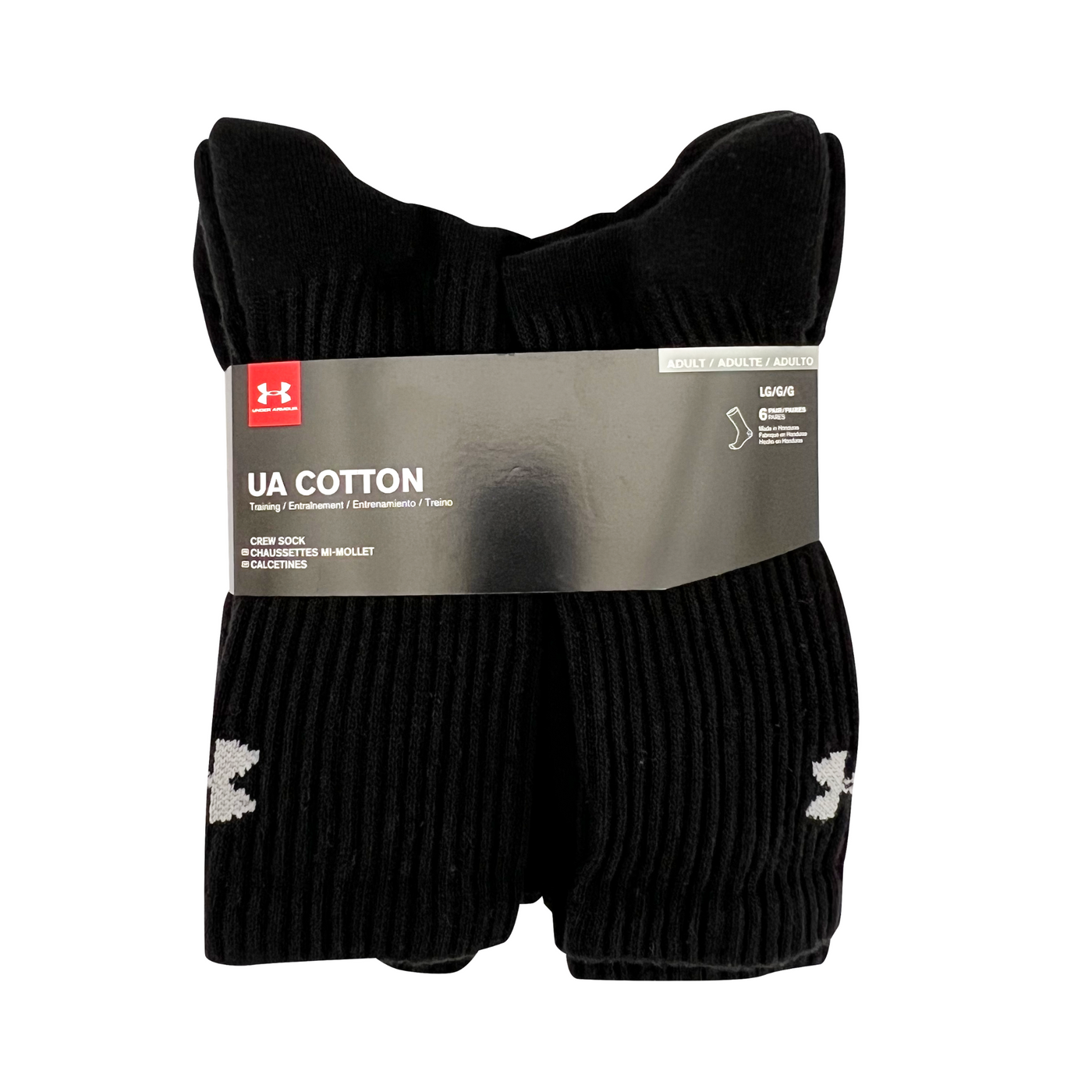 Under armour charged 2024 cotton crew socks