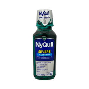 One unit of Vicks NyQuil Severe Cold & Flu 8 fl oz