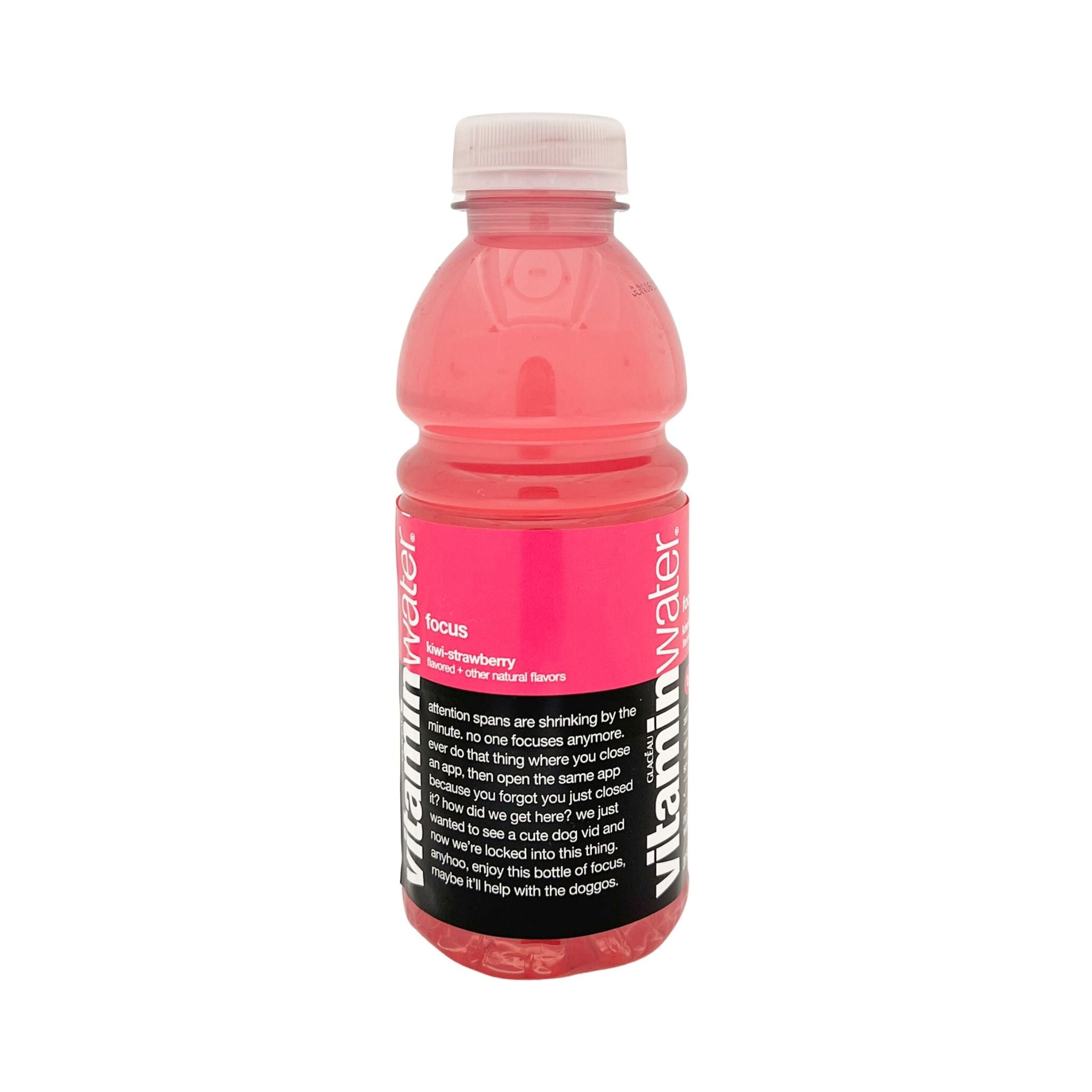 20 fl oz Kiwi Water Focus Strawberry Vitamin