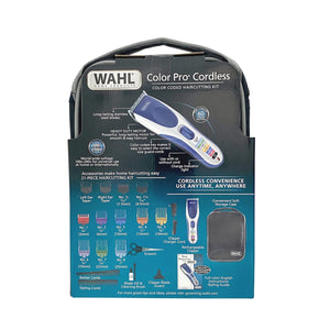 Wahl Color Pro Cordless Color Coded Haircutting Kit - Back