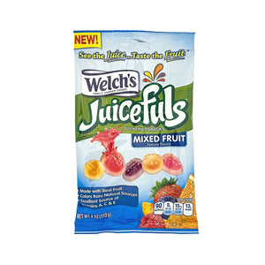 One unit of Welch's Juicefuls Mixed Fruit - Fruit Snacks 4 oz