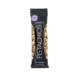 Wonderful Salt & Pepper Pistachios 1.25 oz in package