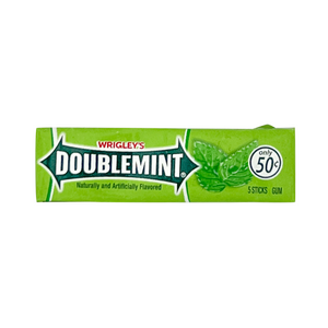 One unit of Wrigley's Doublemint Gum 5 sticks