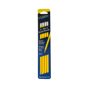 One unit of Write Solutions No 2 Pencils 4 pc
