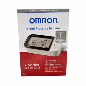 One unit of Omron 7 Series Wireless Upper Arm Blood Pressure Monitor